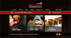 Desktop Screenshot of hanasushibothell.com